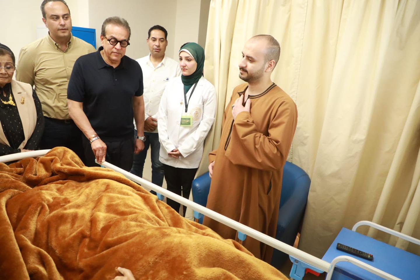 وزير الصحة يتابع جاهزية المستشفي للتامين الشامل